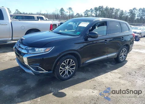 2016 Mitsubishi Outlander Es z USA, uszkodzony, nr VIN JA4AD2A3XGZ026831